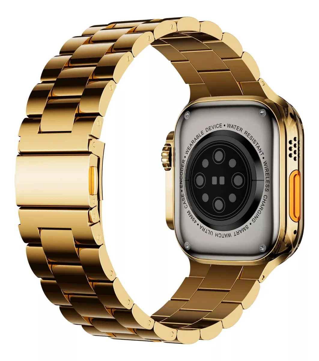 Foto 4 | Smartwatch Fralugio WS09 Ultra color Dorado