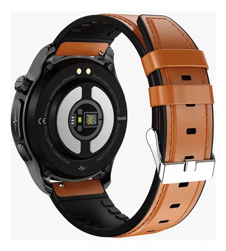 Foto 3 pulgar | Reloj Smartwatch E420 Fralugio Ecg Mide Glucosa Hr Spo2 Bp  Ext.piel Café