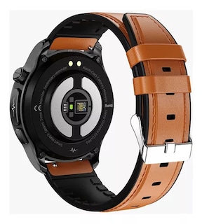 Foto 2 | Reloj Smartwatch E420 Fralugio Ecg Mide Glucosa Hr Spo2 Bp Ext.piel Café
