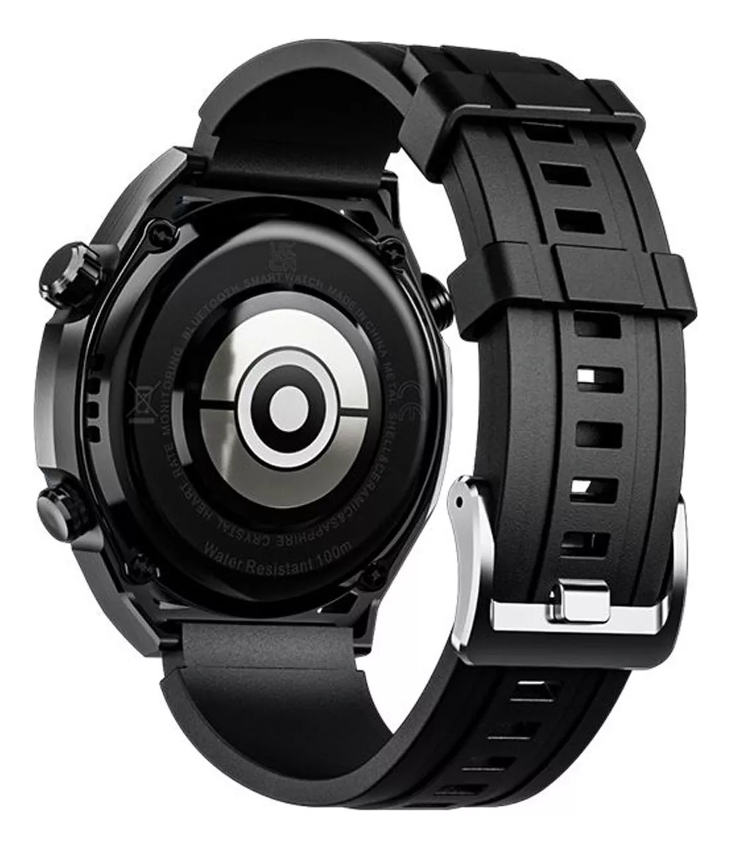 Foto 5 pulgar | Reloj Inteligente Smartwatch Fralugio Gs Ultimate HD 1.52 Negro