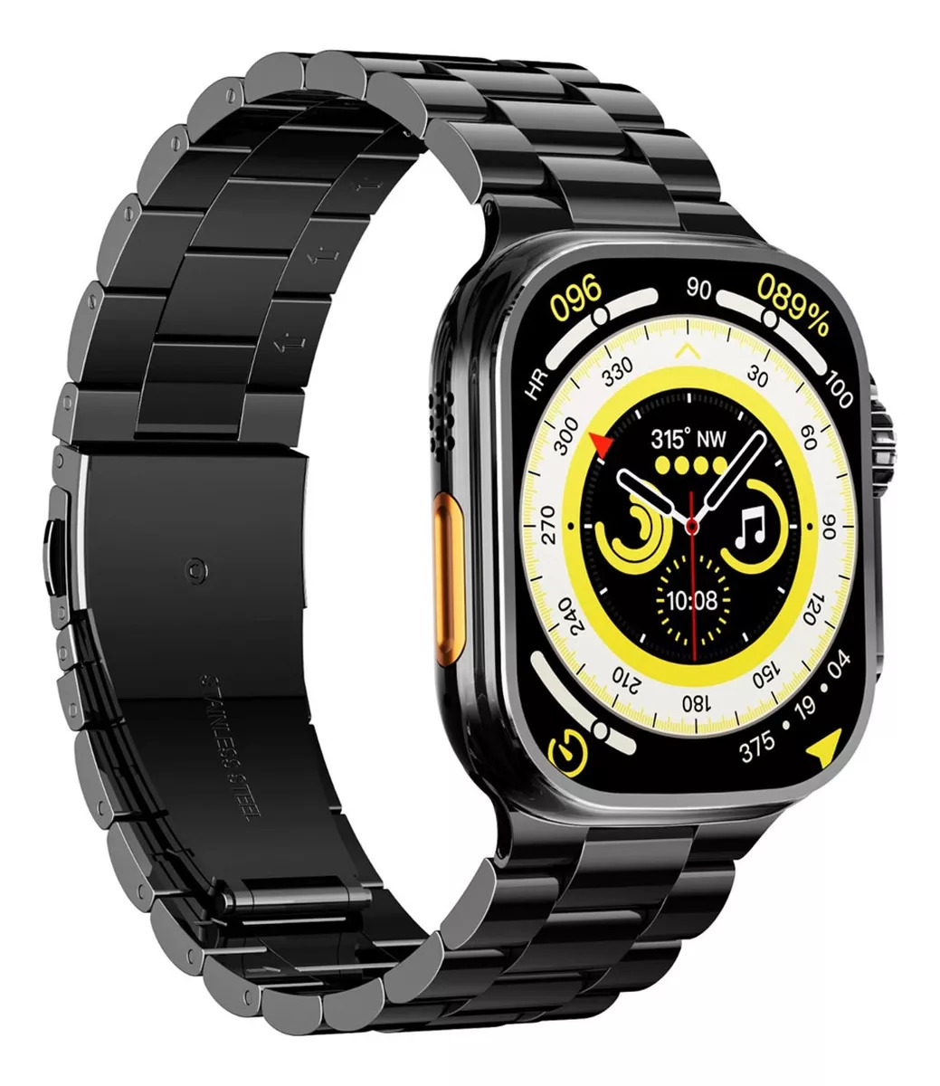 Foto 2 pulgar | Smartwatch Fralugio WS09 Ultra color Negro