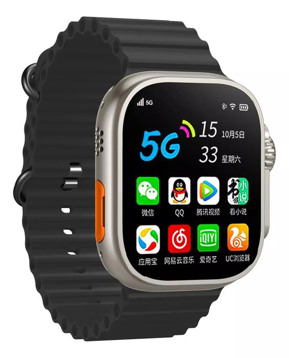 Foto 4 pulgar | Smartwatch Fralugio X8 4G color Negro Android 10 Wifi 2GB RAM 16GB