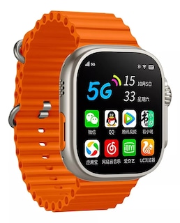 Foto 2 | Smartwatch Fralugio X8 4G color Naranja Android 10Wifi 2GB RAM 16GB