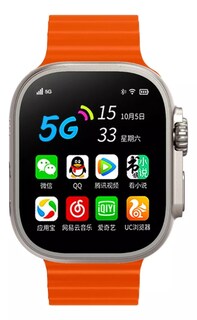 Foto 4 | Smartwatch Fralugio X8 4G color Naranja Android 10Wifi 2GB RAM 16GB