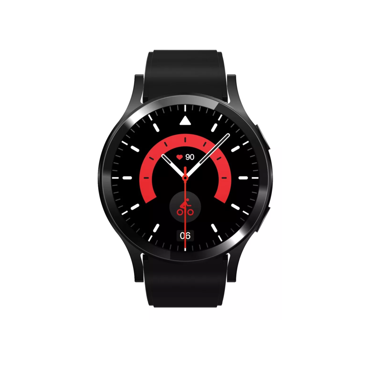 Reloj Smartwatch F8 Fralugio color Negro IPS Notificaciones Ejercicio HD Redondo