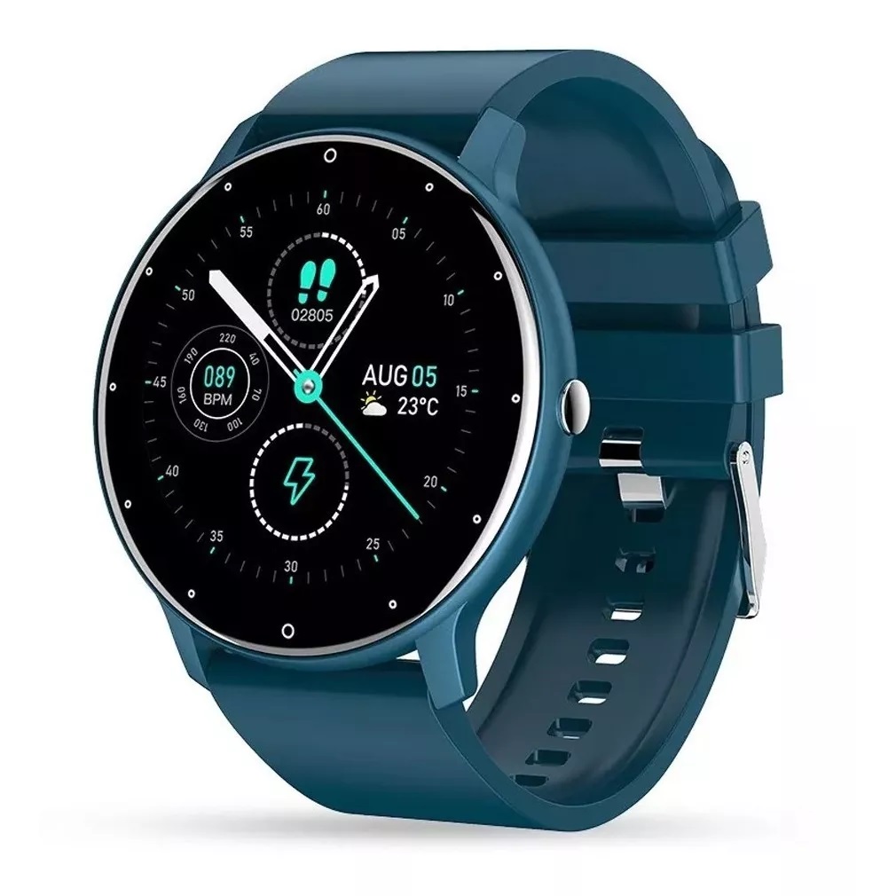 Smartwatch Genérico Zl02 color Azul con Bluetooth