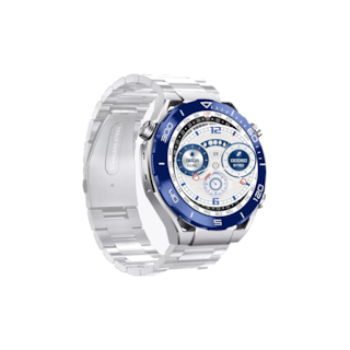 Foto 1 | Smartwatch Fralugio P9 Ultimate color Plata NFC Brújula HR BP NFC