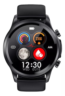 Foto 2 | Smartwatch Fralugio E400 color Negro ECG Real Spo2 HR