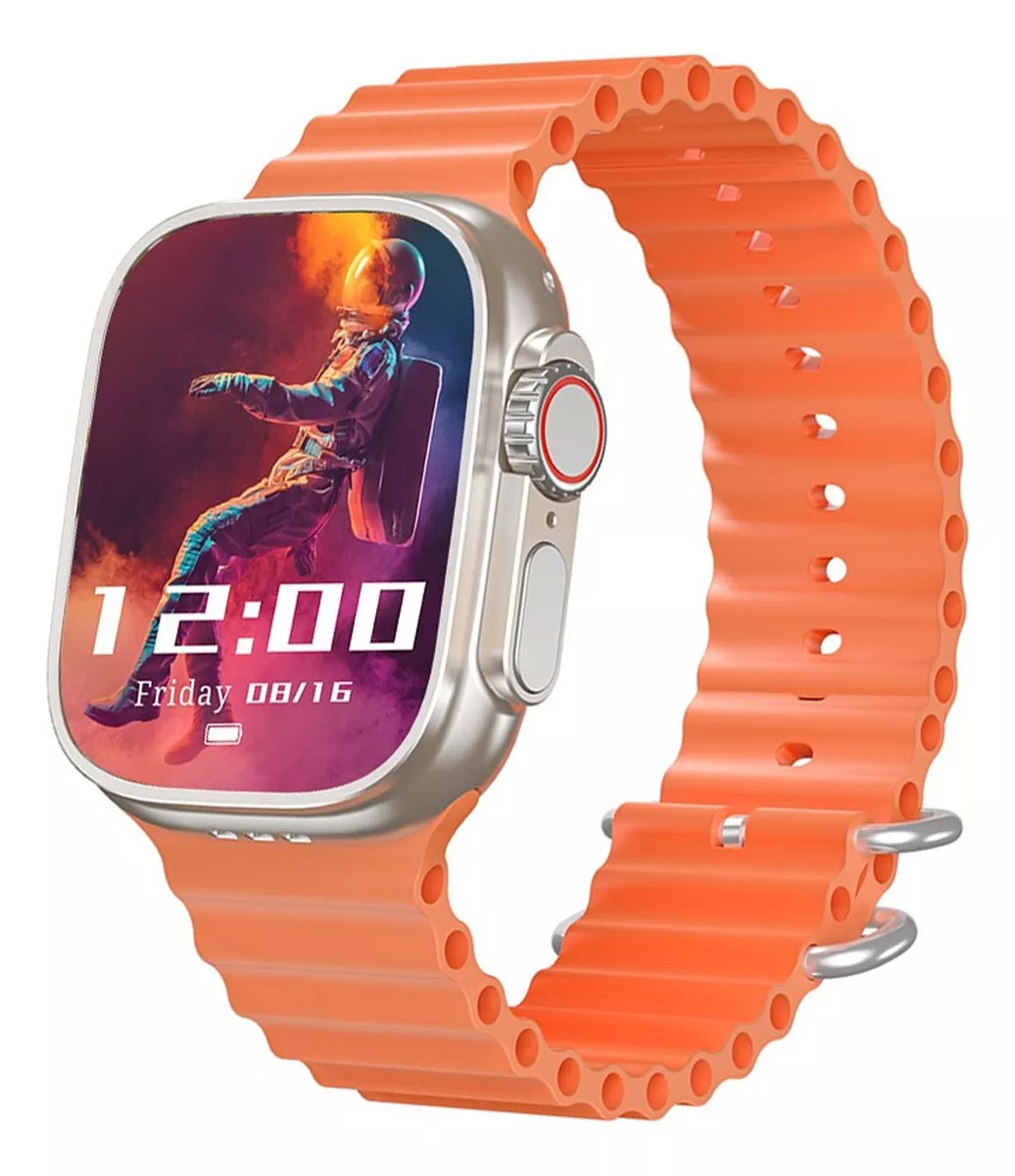 Foto 2 pulgar | Reloj Smartwatch Fralugio Dw88 4g Wifi Android 8.1 1gb Ram 16gb Rom color Naranja