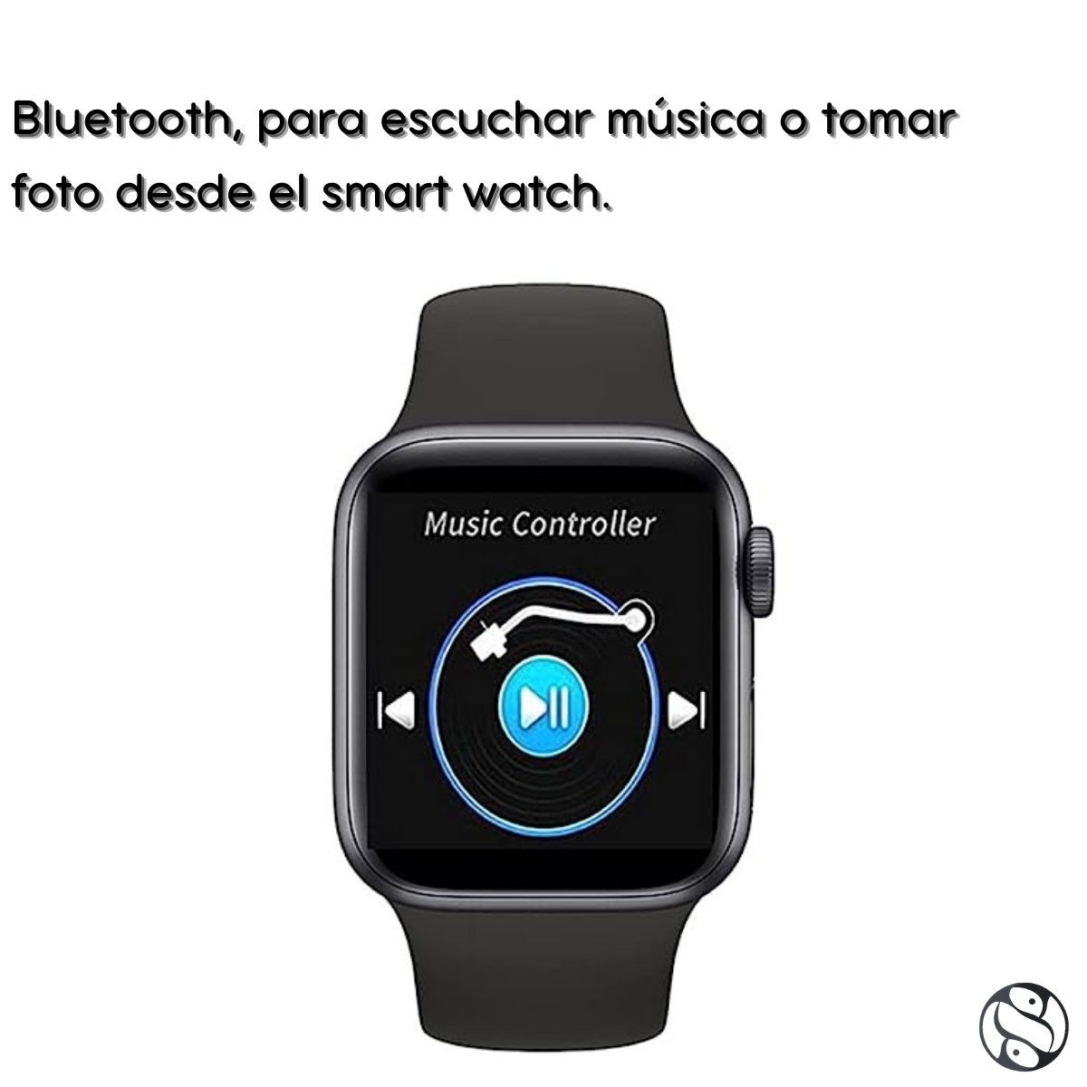 Foto 4 pulgar | Smartwatch Dosyu T500 color Negro para Android y Apple