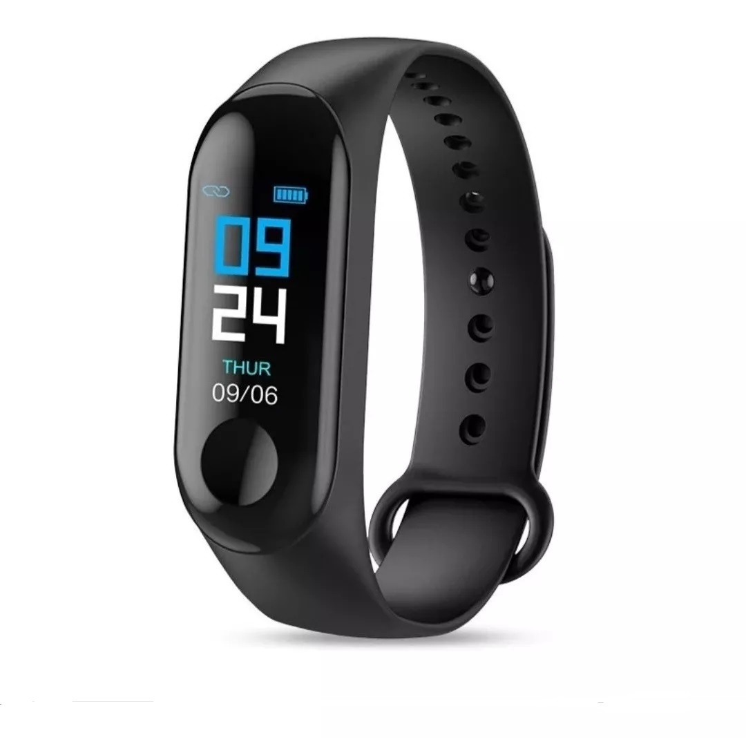Foto 2 pulgar | Smartwatch Genérico M3 color Negro con Bluetooth