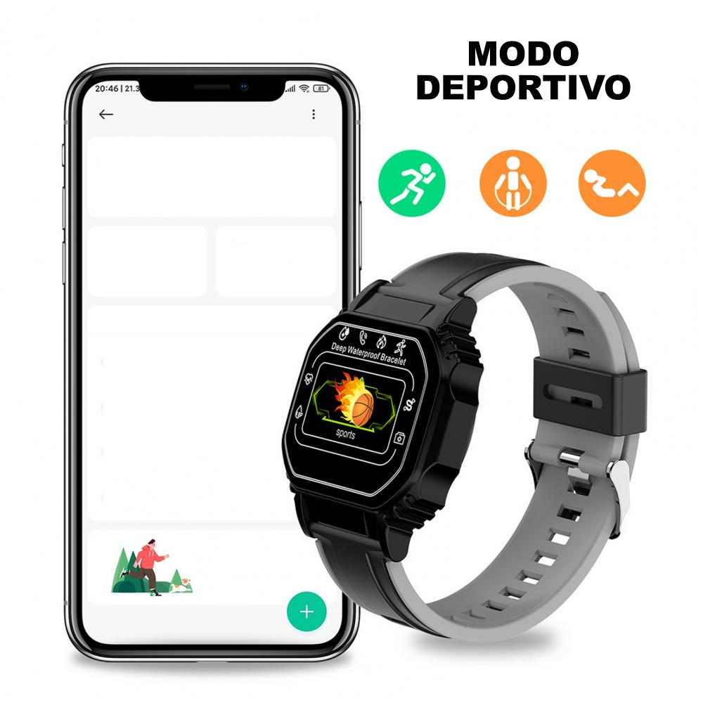 Foto 4 pulgar | Smartwatch Genérica B2 con Bluetooth color Azul