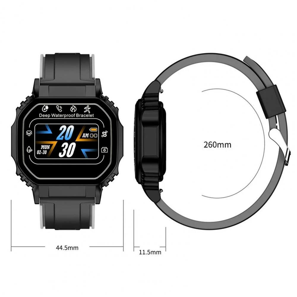 Foto 2 | Smartwatch Genérica B2 color Negro con Bluetooth