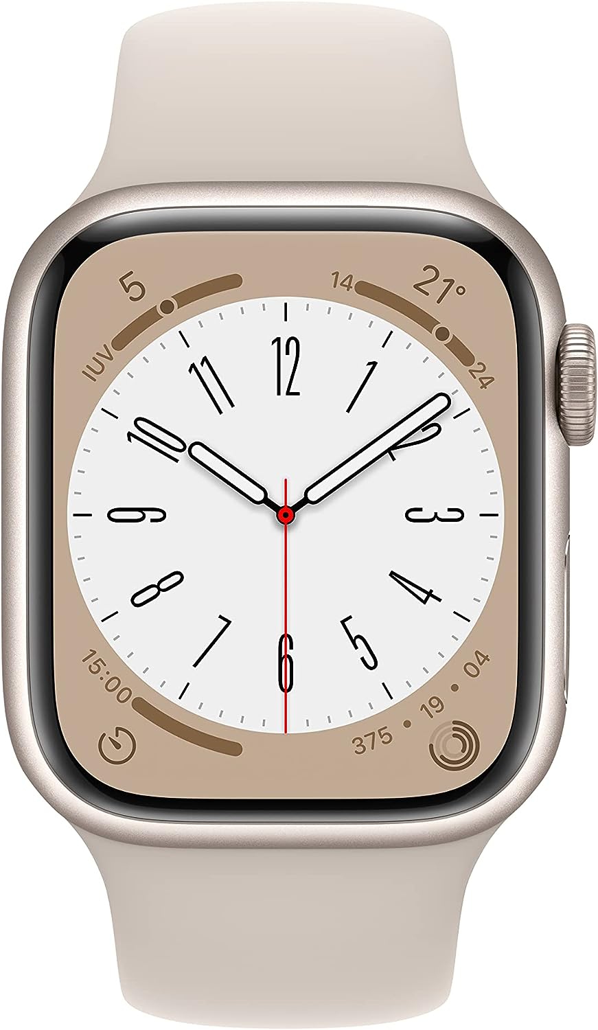 Foto 3 pulgar | Apple Watch Series 8 41mm Blanco Estelar