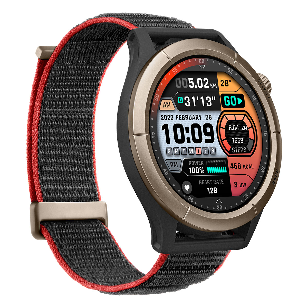 Foto 4 pulgar | Smartwatch Amazfit Cheetah Pro Black Titanium Gps + Alexa