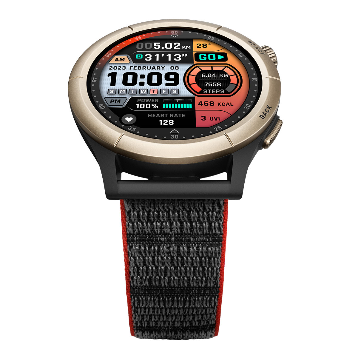 Foto 6 pulgar | Smartwatch Amazfit Cheetah Pro Black Titanium Gps + Alexa