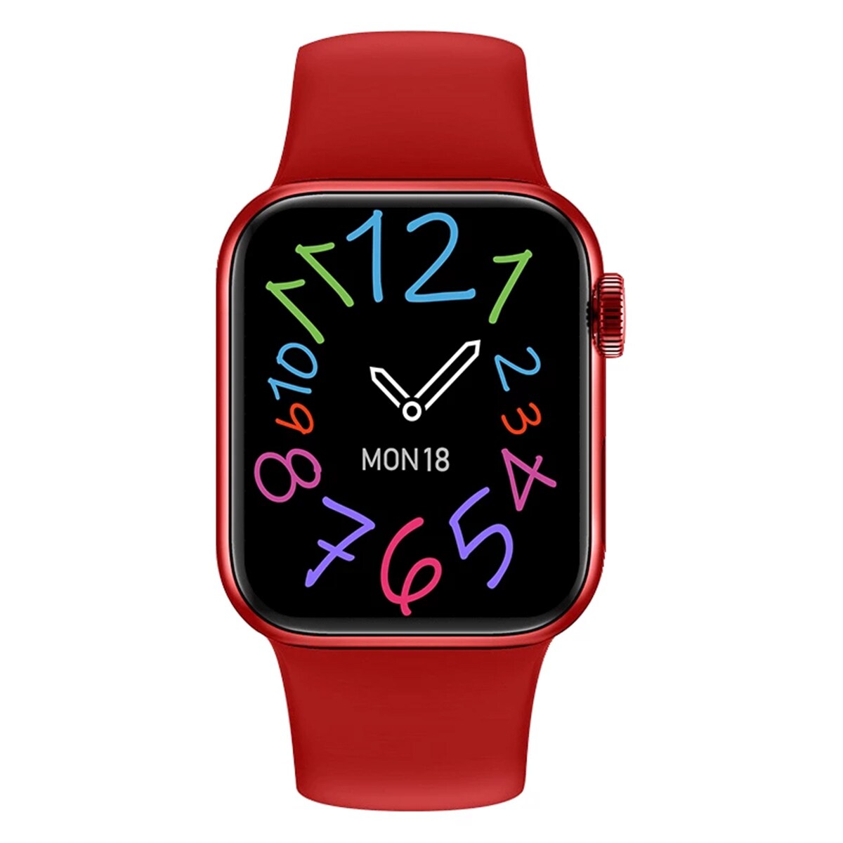 Foto 3 pulgar | Smartwatch Fralugio M Seven Rojo