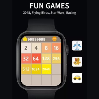 Foto 3 | Smartwatch Fralugio M Seven Negro
