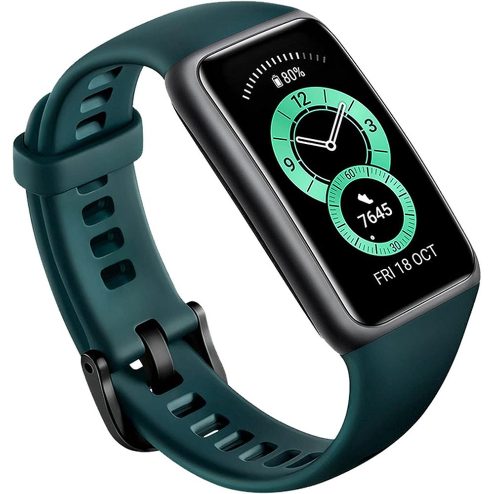 Foto 5 pulgar | Smartband Huawei FRA-B19 Verde Band 6 Spo2 Amoled 1.4