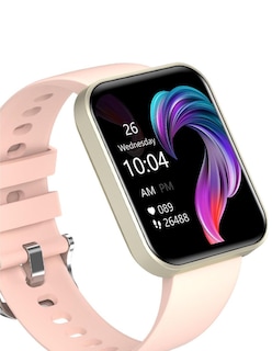 Foto 2 | Smartwatch Fralugio E21 Rosa Notificaciones de Redes Sociales