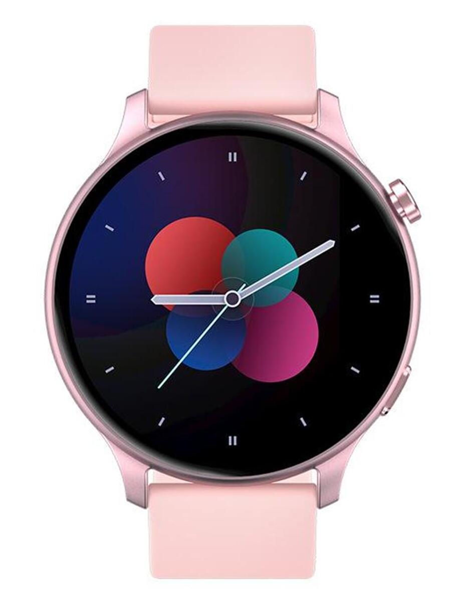 Foto 4 pulgar | Smartwatch Fralugio GR3 Rosa Round Monitores de Ejercicio