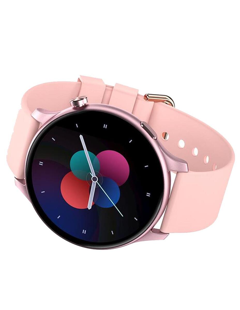 Foto 5 pulgar | Smartwatch Fralugio GR3 Rosa Round Monitores de Ejercicio