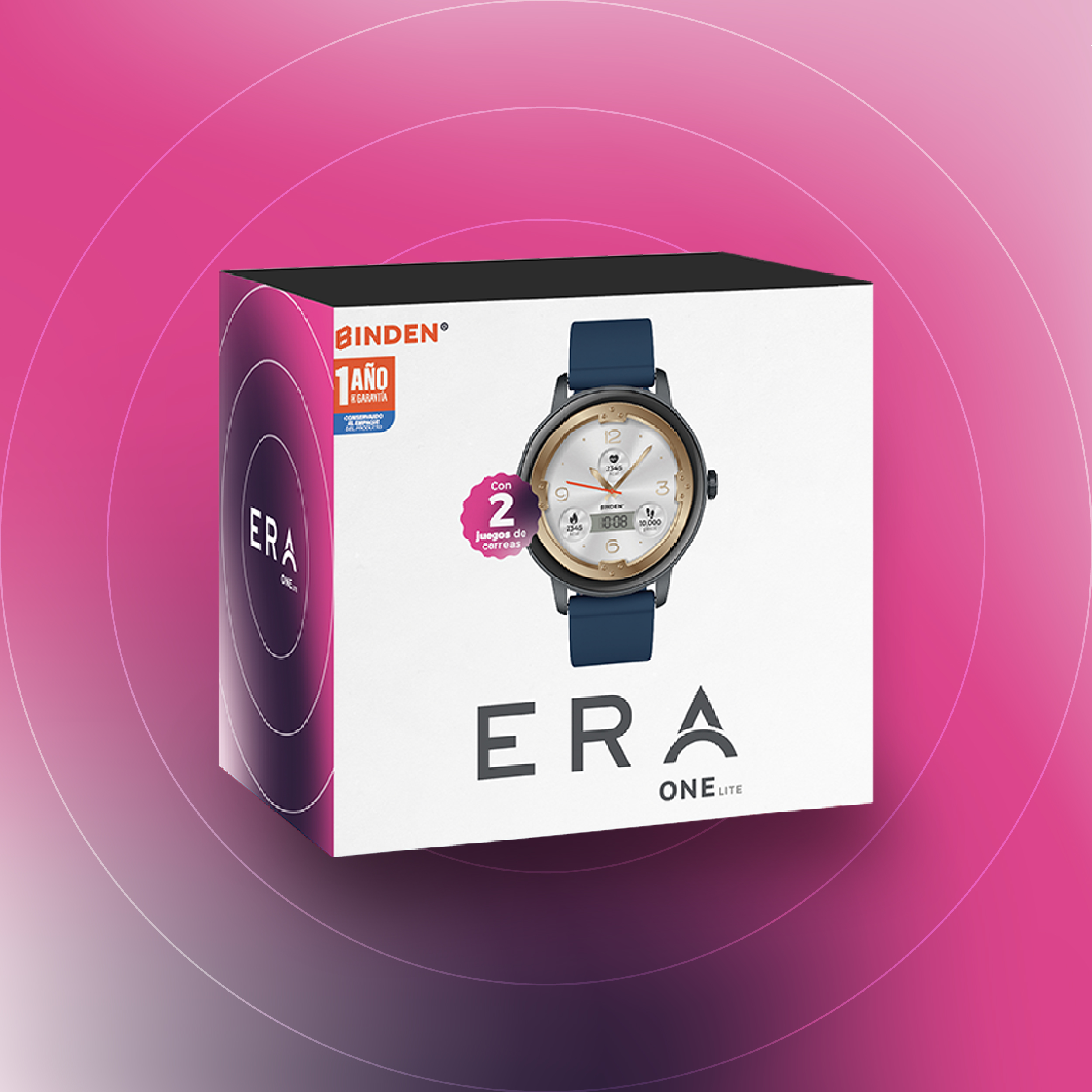 Foto 6 | Smartwatch Binden Era One Lite Azul