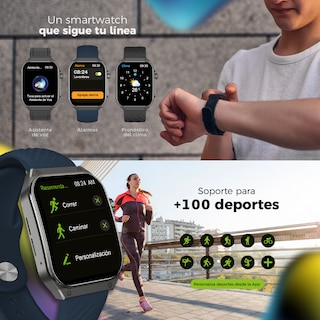 Foto 5 | Smartwatch Binden Era Day Line Negro Pantalla Curva