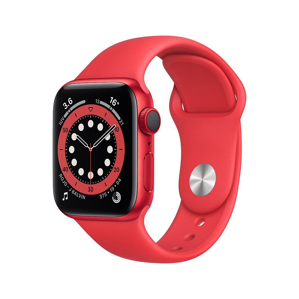 Foto 3 pulgar | Apple Watch Series 6 40 mm Rojo