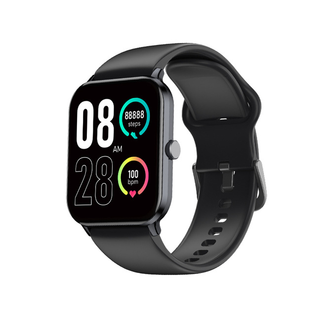 Foto 2 pulgar | Venta Internacional-Smartwatch Qcy color Negro con Bluetooth