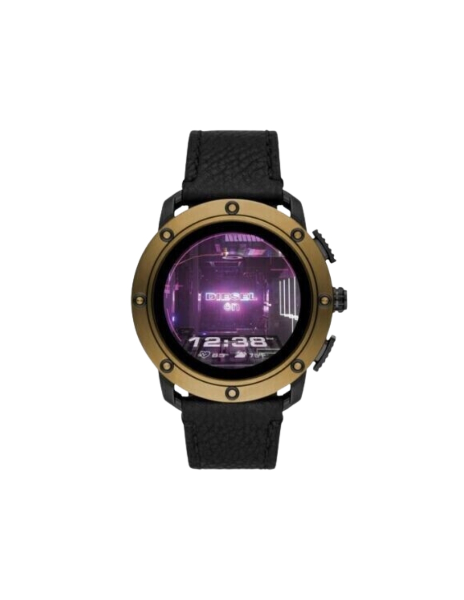 Foto 2 pulgar | Smartwatch Diesel On Men's Axial  G5 Dorado/ Negro