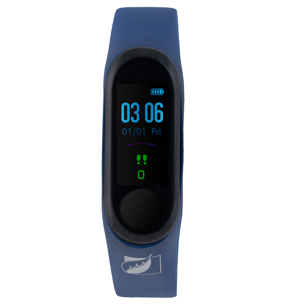 Foto 2 pulgar | Fitness Band Touch Gfb-2020bl Green Leaf Azul