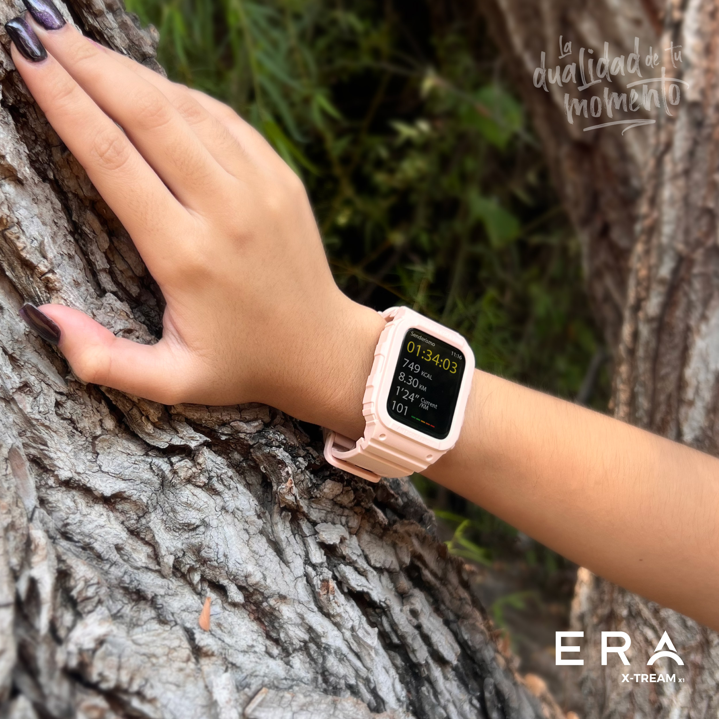 Foto 6 pulgar | Smartwatch Binden Era Xtream X1 Rosa