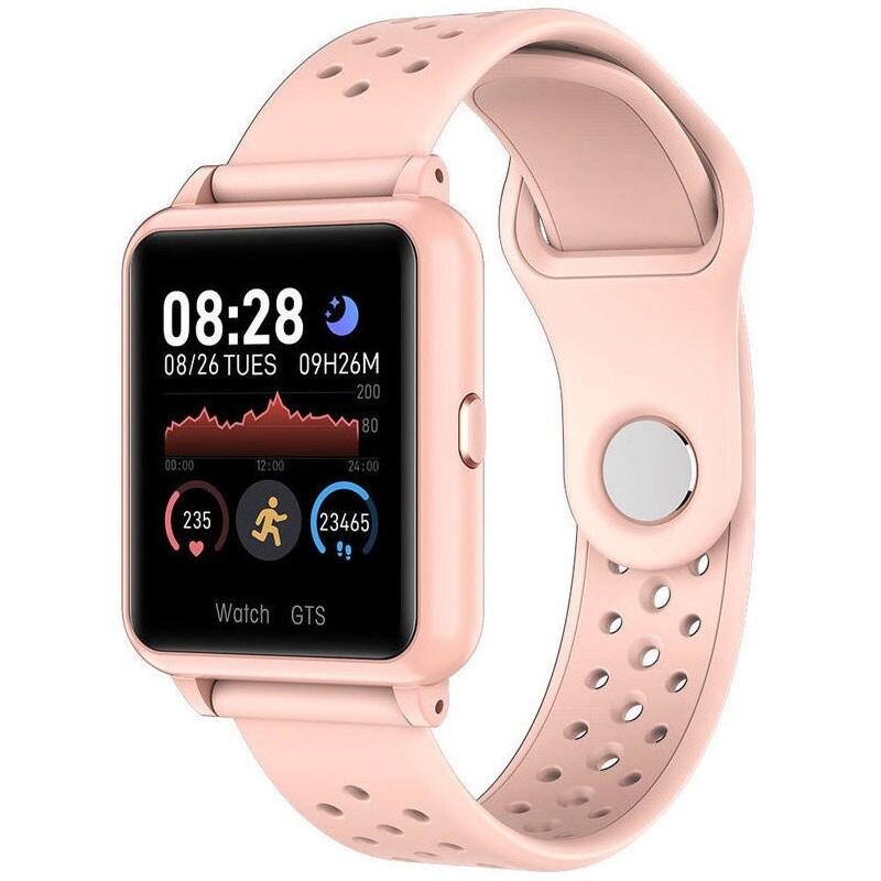 Foto 2 pulgar | Smartwatch Fralugio Multi Touch P8 Plus Rosa