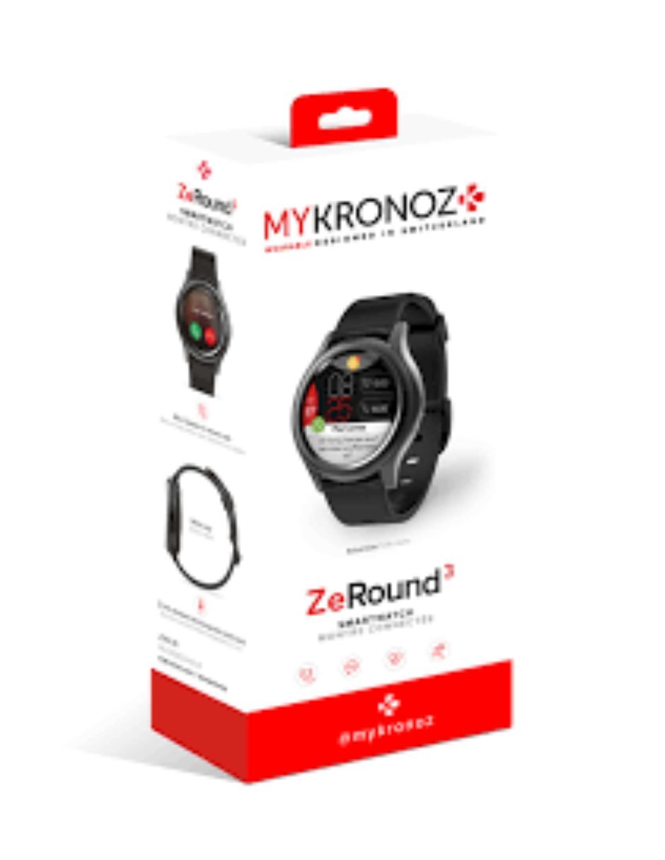 Foto 3 pulgar | Smartwatch Mykronoz Krzeround3 color Negro