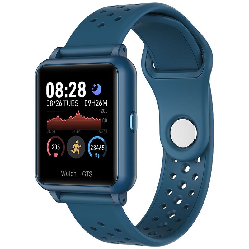 Foto 2 pulgar | Smartwatch Fralugio  Multi Touch P8 Plus Azul