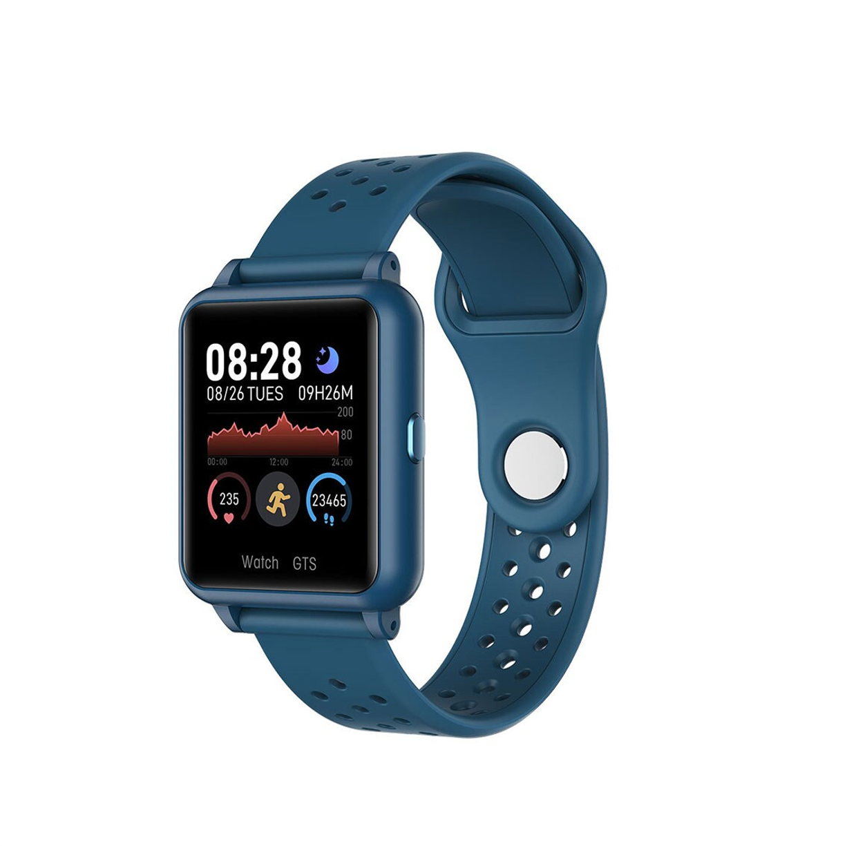 Foto 3 pulgar | Smartwatch Fralugio  Multi Touch P8 Plus Azul