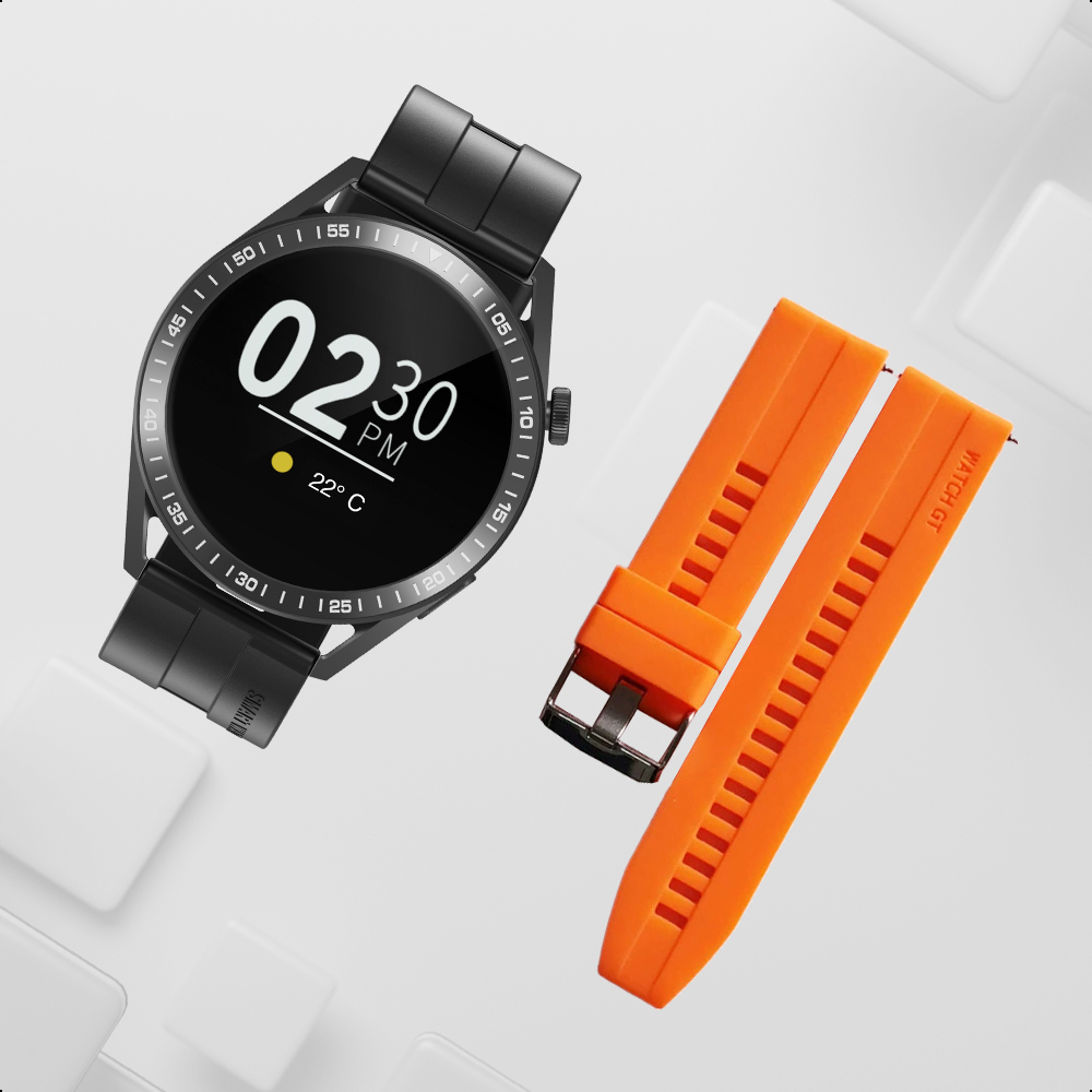 Smartwatch Ginga Ip67 color Negro