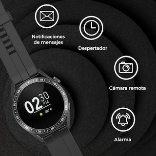 Foto 8 | Smartwatch Ginga Ip67 color Negro