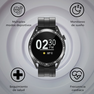 Foto 5 | Smartwatch Ginga Ip67 color Negro