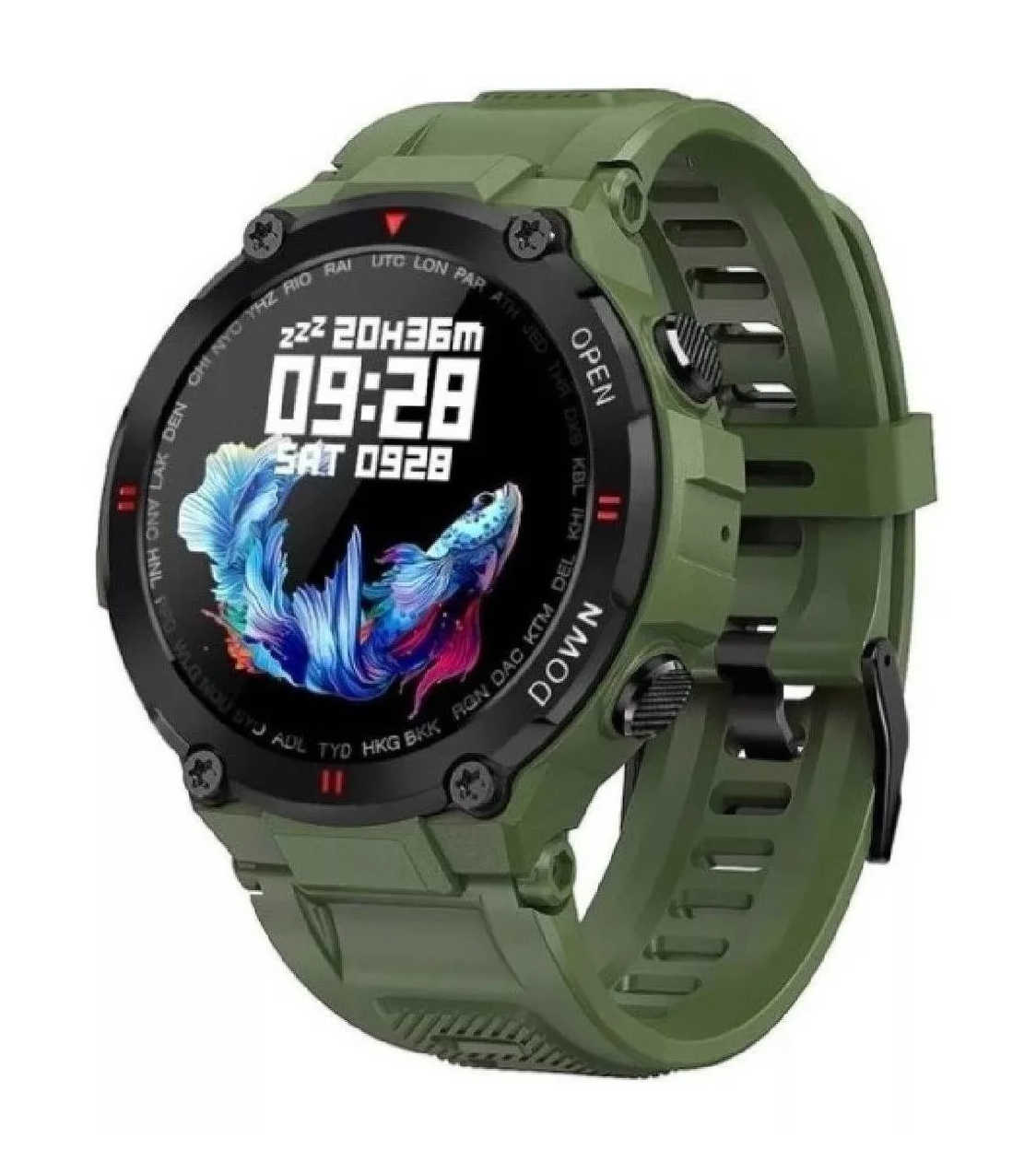 Foto 2 pulgar | Smartwatch Lab.G color Verde