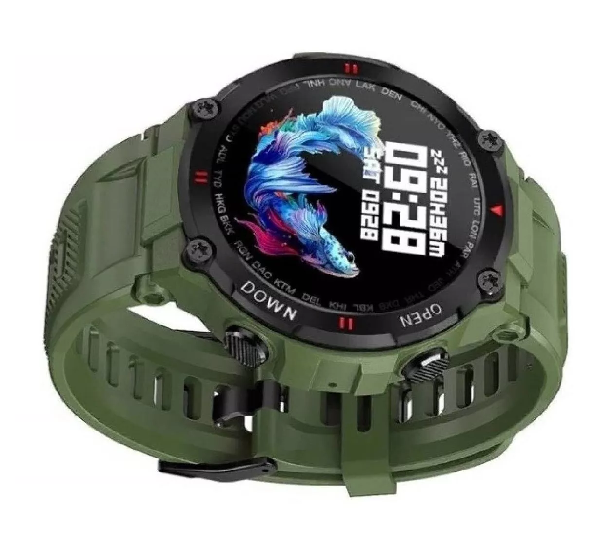 Foto 4 pulgar | Smartwatch Lab.G color Verde