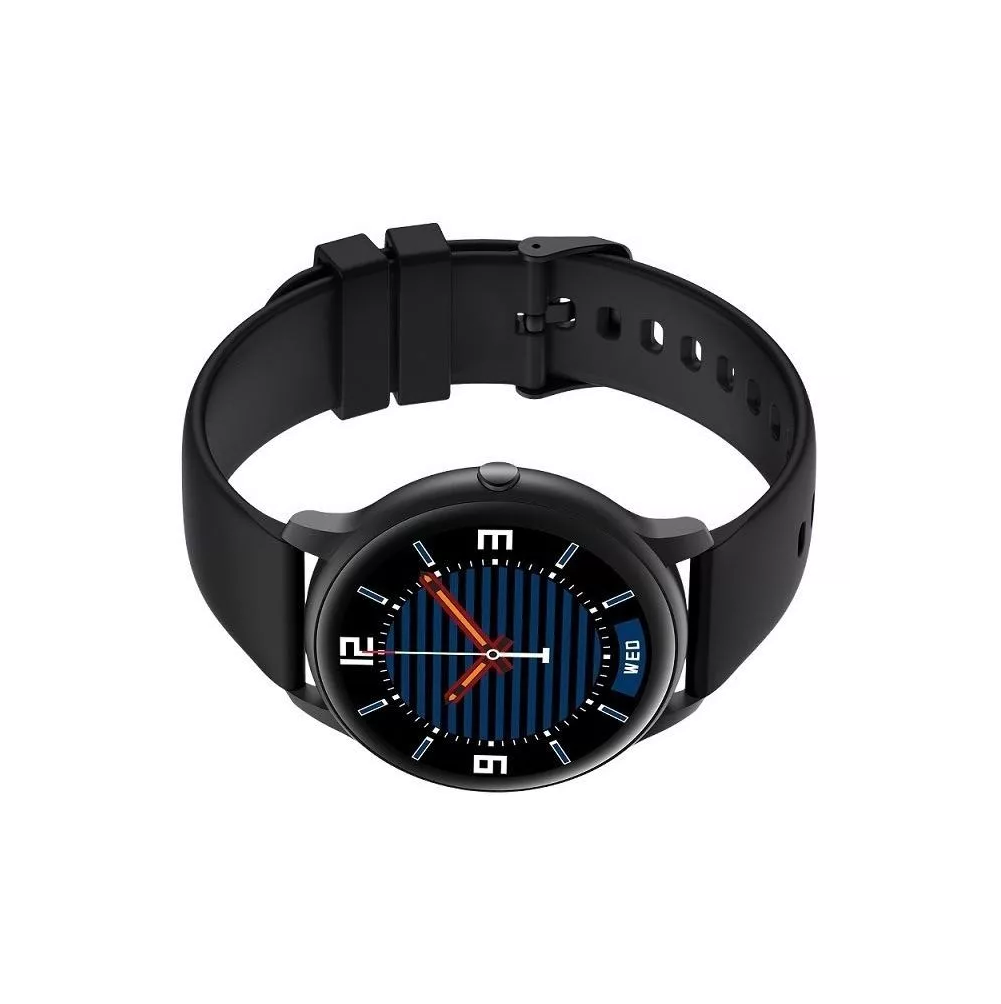 Foto 4 pulgar | Reloj Smartwatch Malla De Silicona color Negro