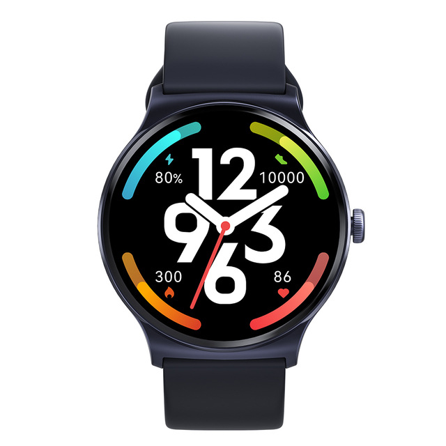 Reloj Inteligente Haylou Youpin con Medición de Ritmo Cardíaco y Oxígeno - Azul Oscuro