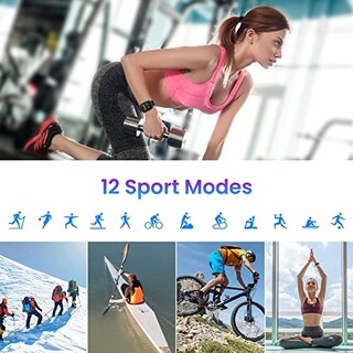 Foto 5 | Smartwatch Haylou para Android e iOS con pantalla táctil de 1.69'' y 12 modos de deporte