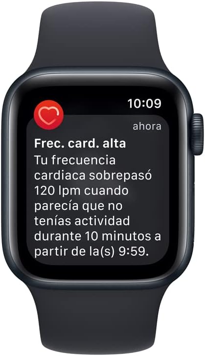 Foto 5 pulgar | Apple Watch Se 2a Gen Caja de Aluminio 40 Mm Correa Deportiva Negro