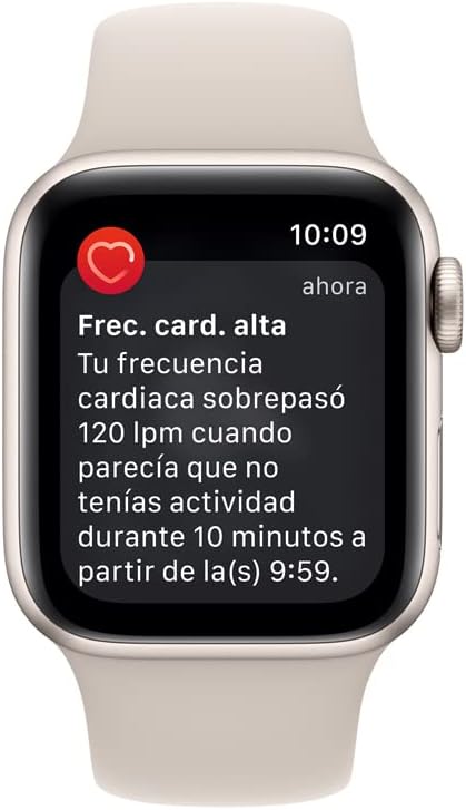 Foto 4 pulgar | Apple Watch SE 2a Generación GPS Blanco 40 mm y Correa Deportiva Blanca