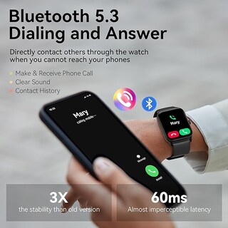 Foto 2 | Smartwatch Genérico color Negro con Bluetooth