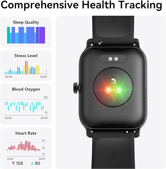 Foto 4 pulgar | Smartwatch Genérico color Negro con Bluetooth