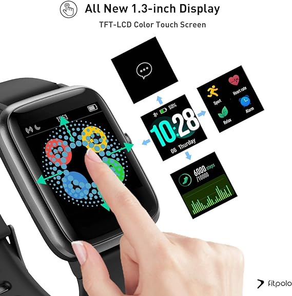 Foto 4 pulgar | Smartwatch Genérico color Negro con Bluetooth